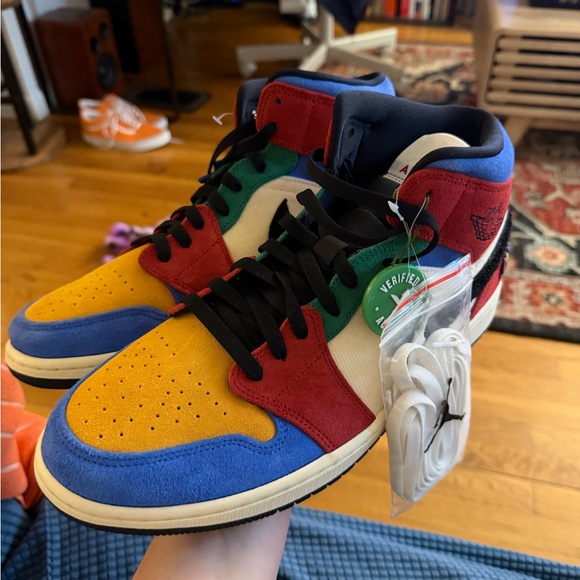 Nike Other - NWT Blue the Great Jordan 1 Fearless Mid